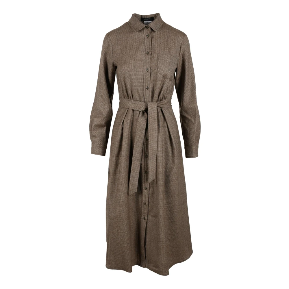 Max Mara Weekend Wollen jurk voor vrouwen Brown Dames