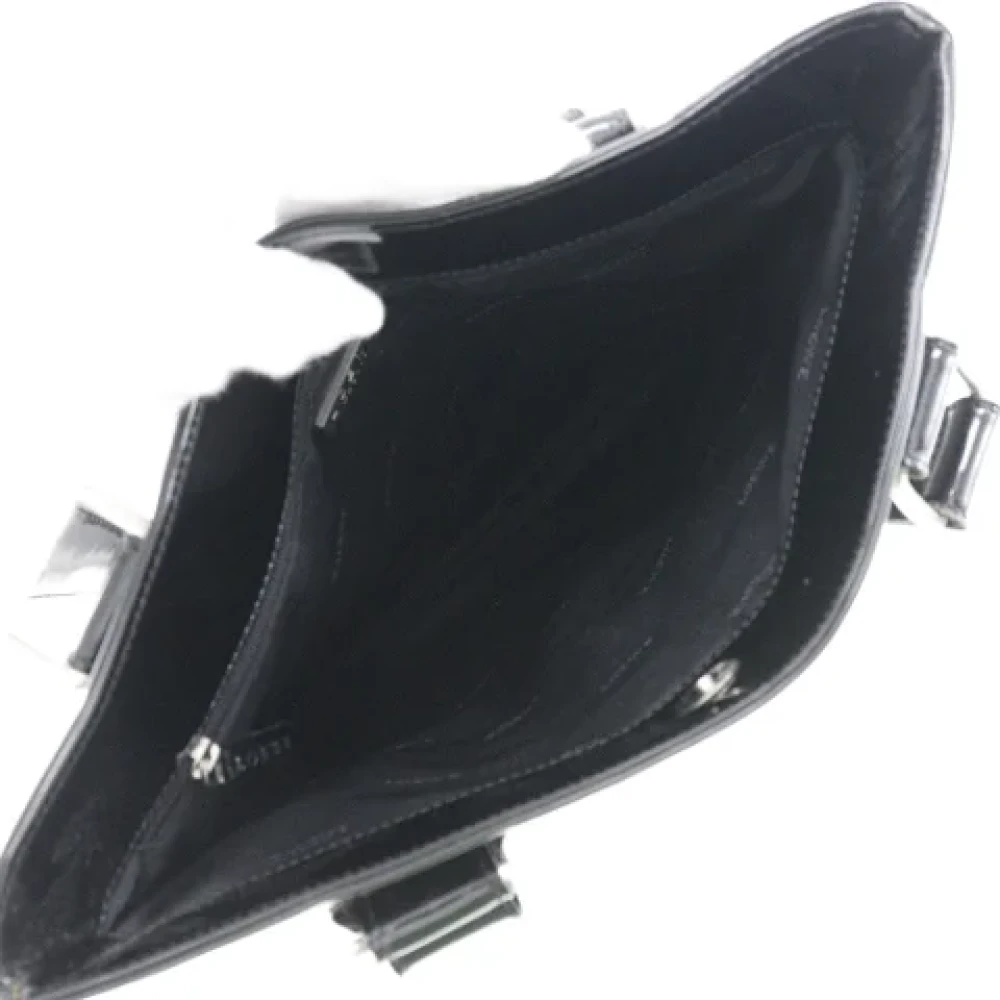 Loewe Pre-owned Leather handbags Black Dames