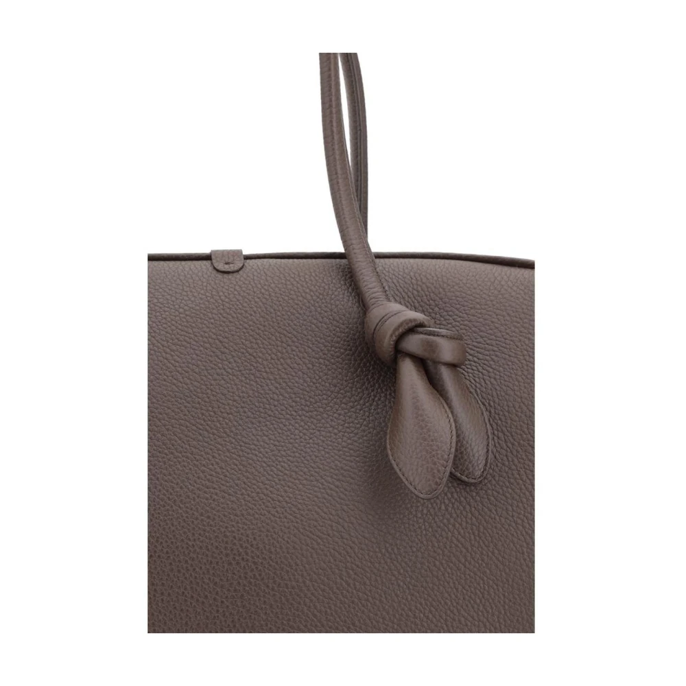 Jacquemus Elegante leren schoudertas Brown Heren
