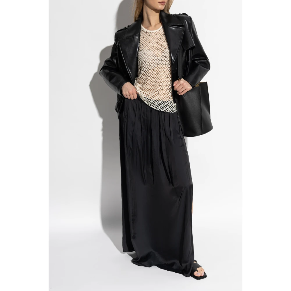 Munthe Gehaakte Top 'Farlie' Beige Dames