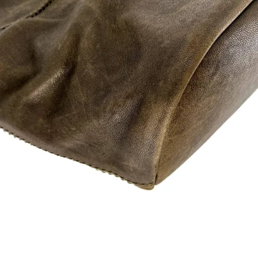 Givenchy Pre-owned Leather handbags Brown Dames