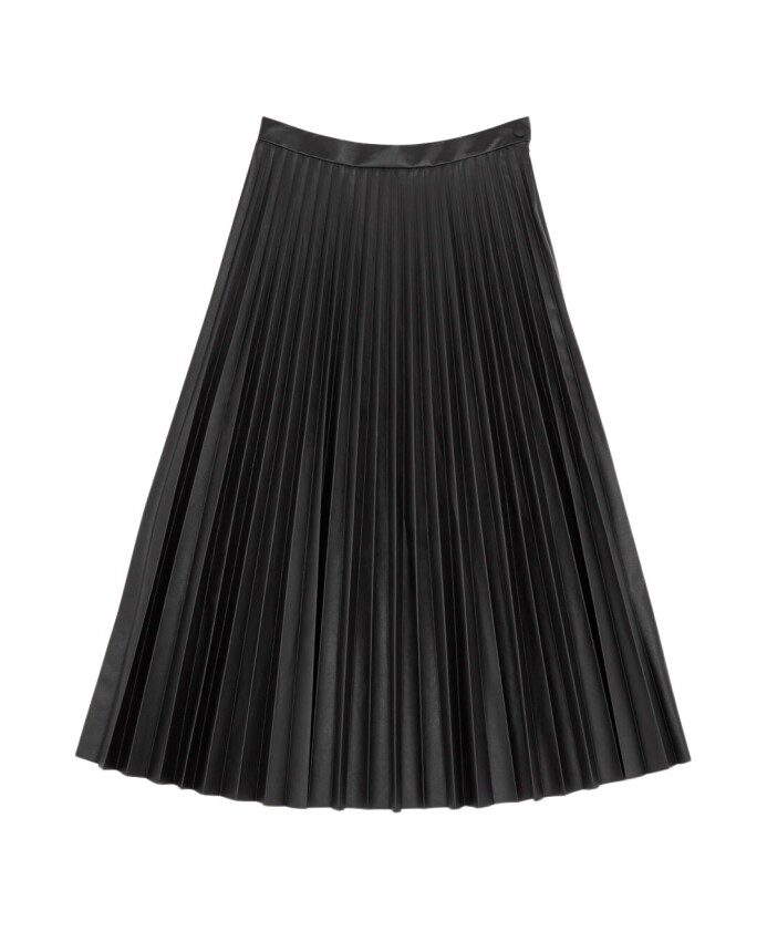 jupe-midi-noire-a-plis