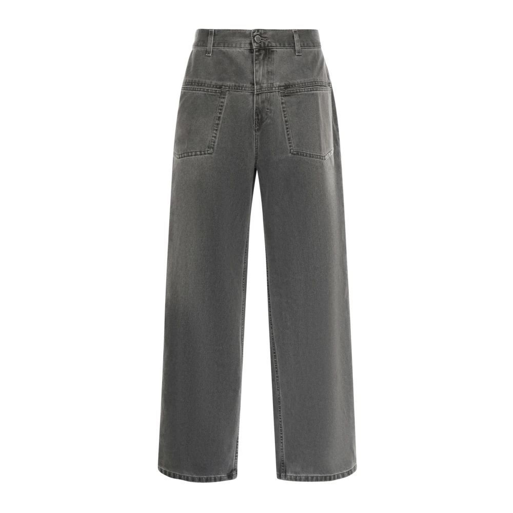 Axel Arigato Men's Gray Invert Relaxed Jeans - Wide Jeans - W32 - Jeans