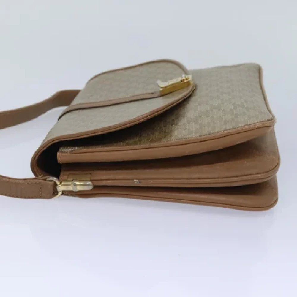 Celine Vintage Pre-owned Canvas celine-bags Beige Dames