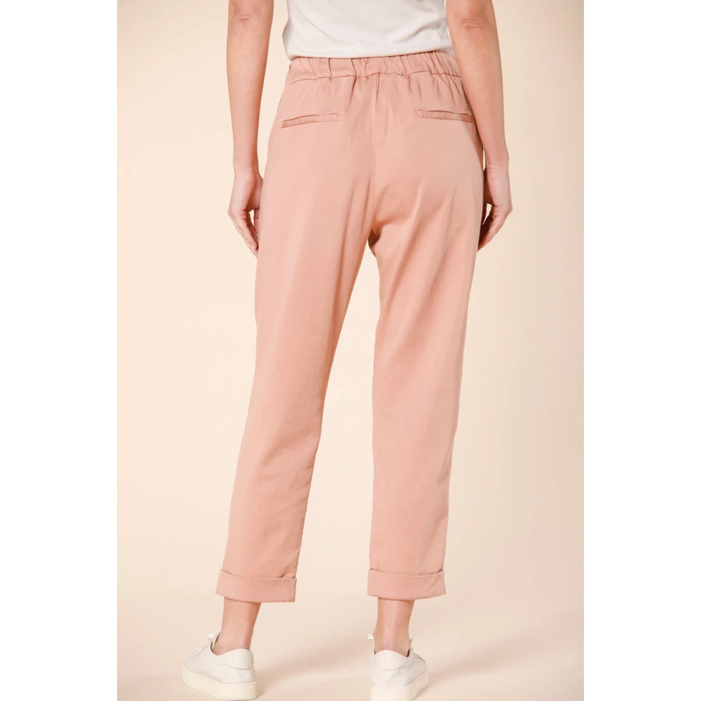 Mason's Straight Trousers Pink Dames