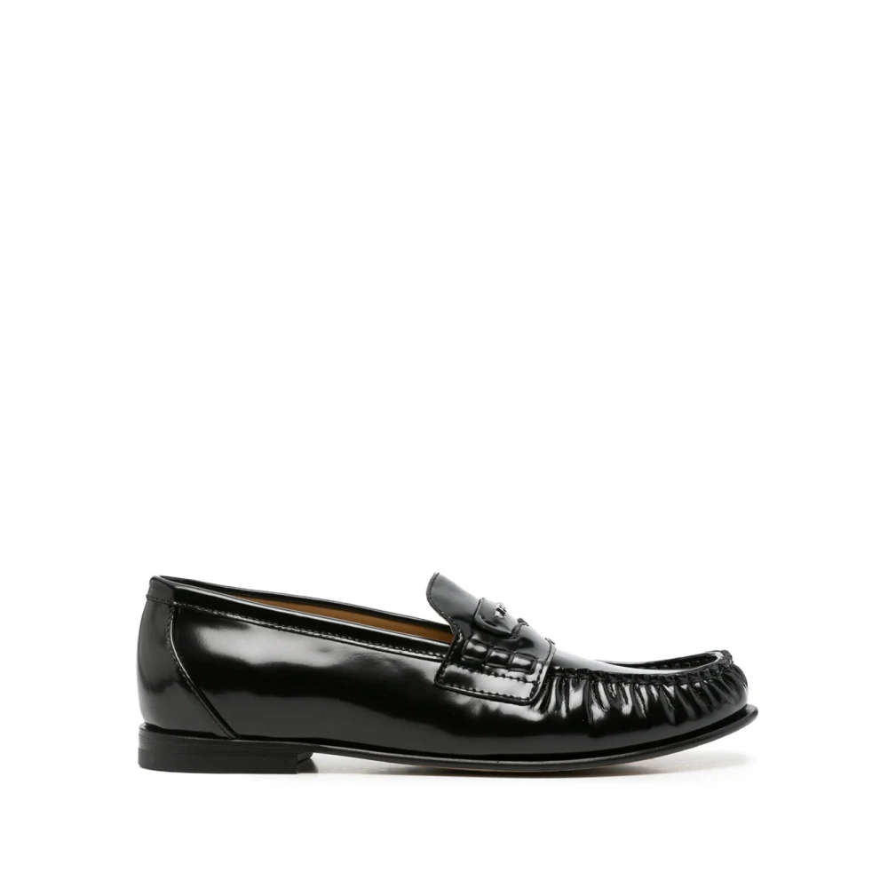 Fendi Fendi Scrunch Leather Loafers - Bild 3