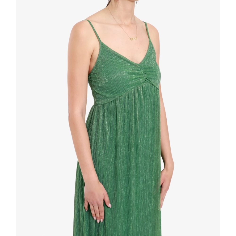 Kaos Elegant Suspender Dress Green Dames