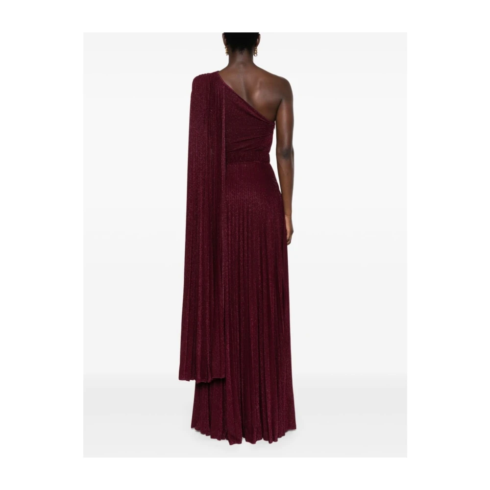 Elisabetta Franchi Rode Jurk voor Vrouwen Aw24 Red Dames