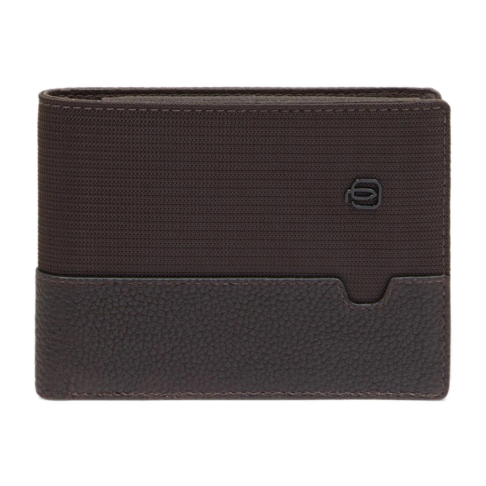 Piquadro Men's Brown Wallets & Cardholders, One Size, Wallet With Coin Pocket