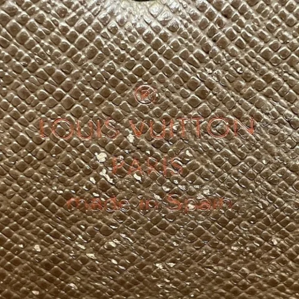 Louis Vuitton Vintage Pre-owned Canvas wallets Brown Dames