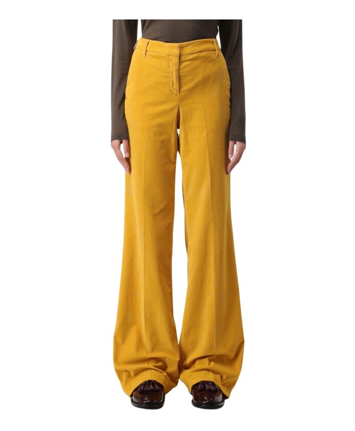 pantalon-large-jaune