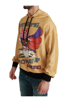 gold-pig-power-hoodie-sweater