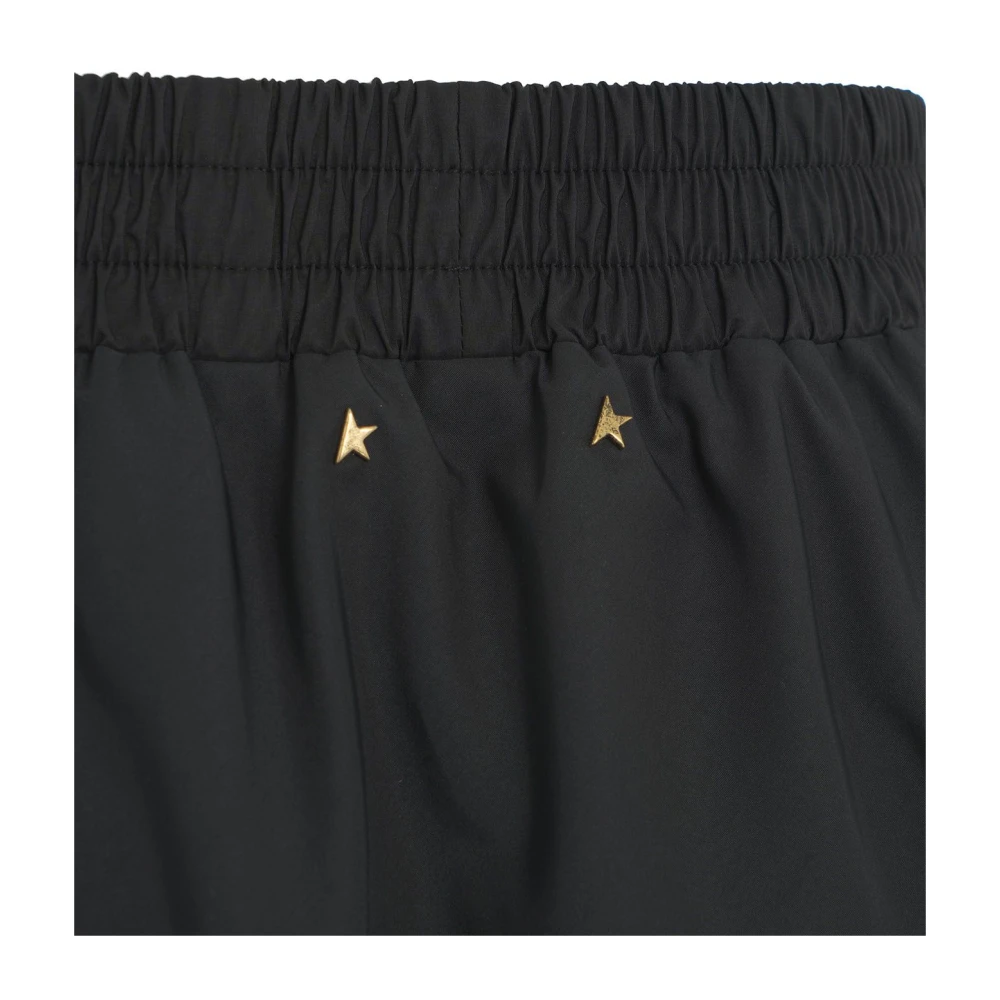 Golden Goose Black Tech NYL Circle Midi Rok Black Dames