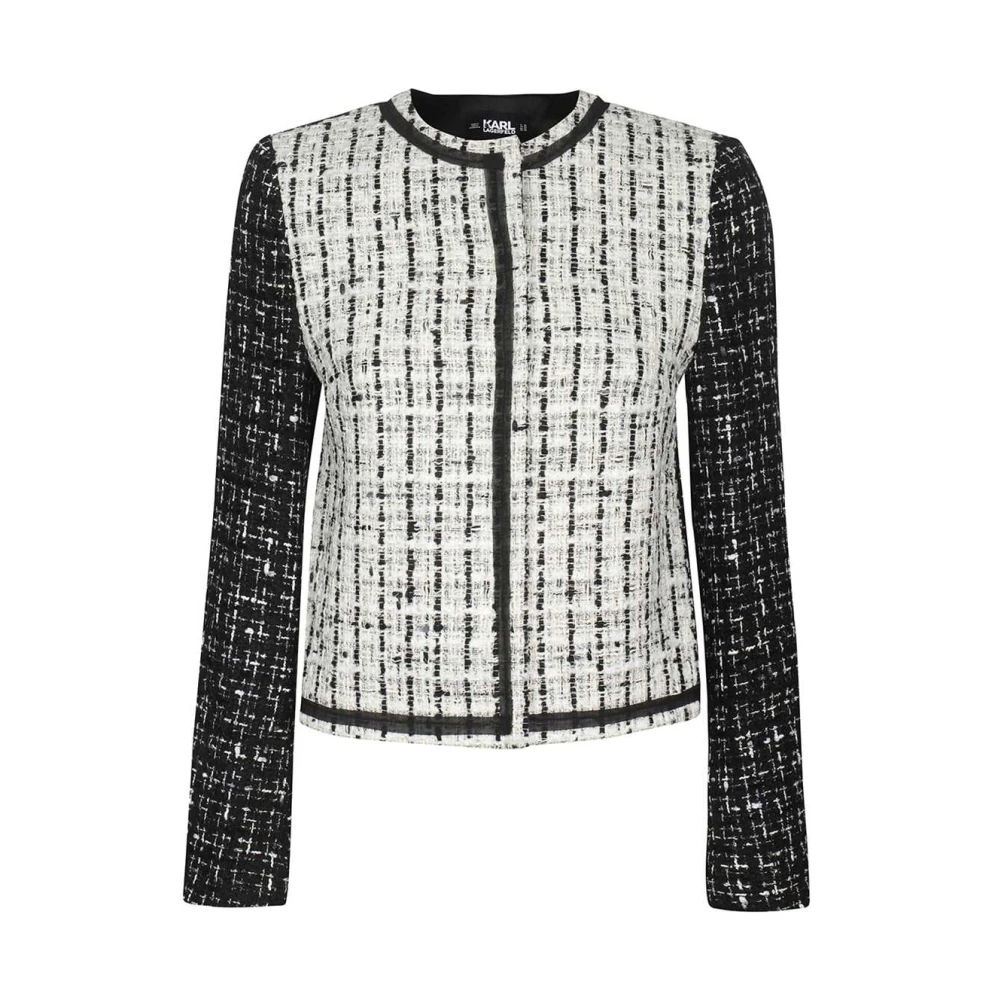 Karl Lagerfeld Tweed Jas Multicolor Dames