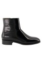 black-leather-pat-ankle-boots