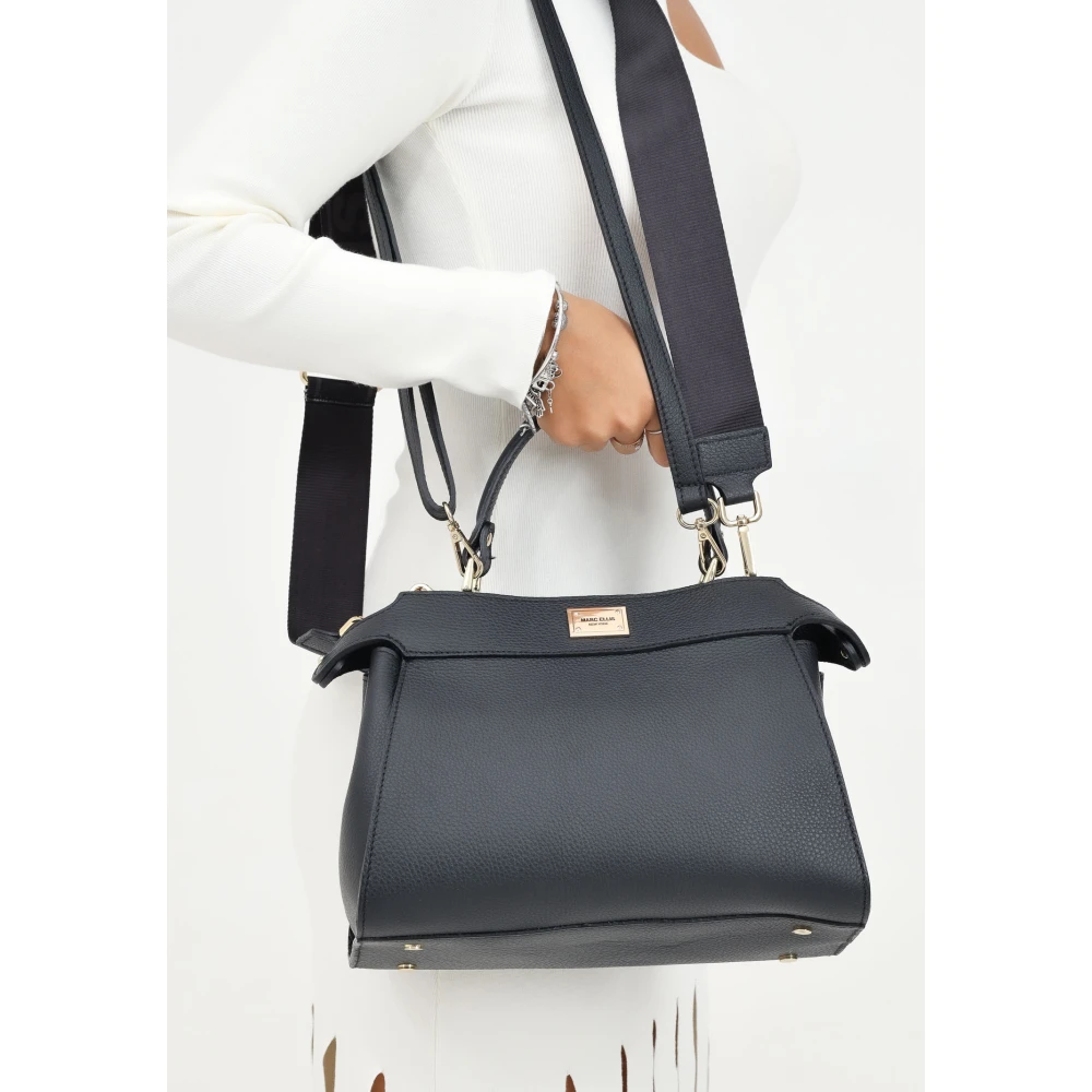 Marc Ellis Elegante Zwarte Handtas met Moderne Details Black Dames