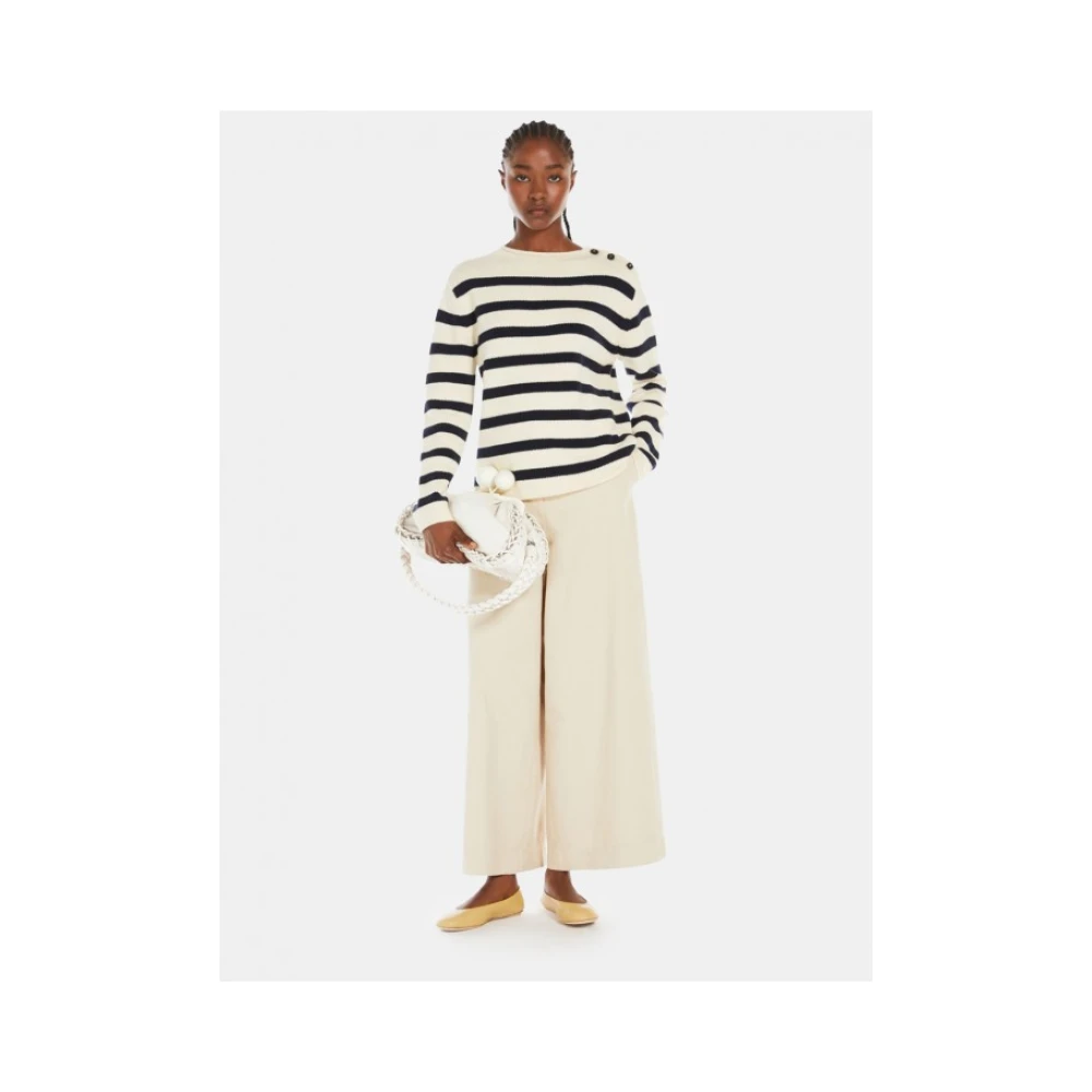 Max Mara Weekend Medium Pasticcino Tas in Natuurlijk Leer White Dames