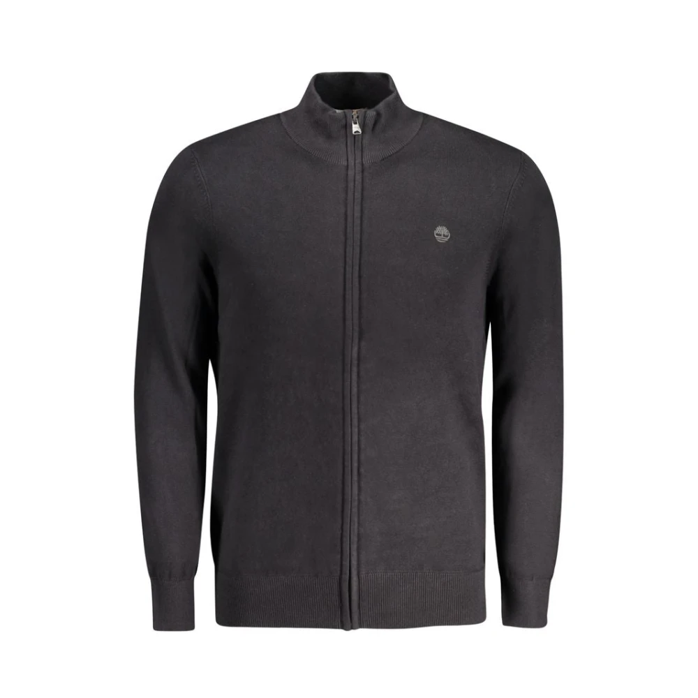 Timberland Zwarte Katoenen Heren Vest Black Heren