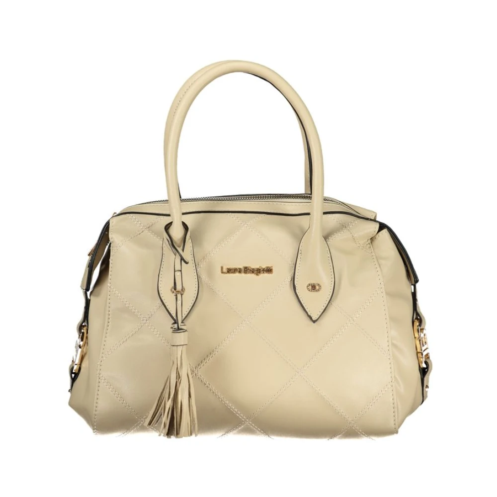 Laura Biagiotti Beige PVC Women Handbag - Image 2