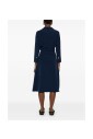 robe-midi-bleue-portefeuille-avec-ceinture