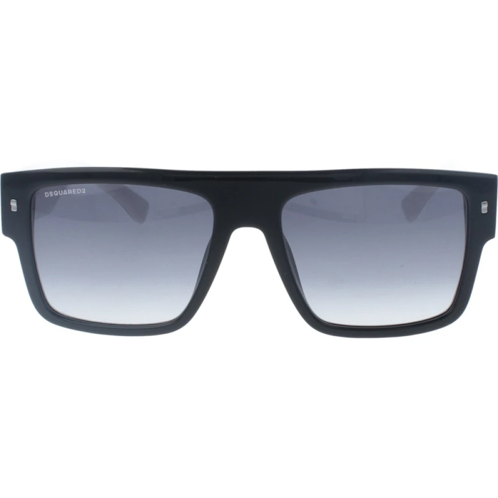 Dsquared2 Men's Black Sunglasses, 56 Mm, Retro Aviator Sunglasses