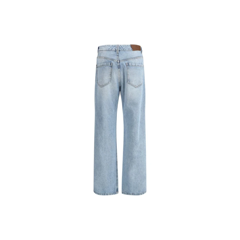 BRUNELLO CUCINELLI Moderne Five-Pocket Jeans met Patch Detail Blue Dames