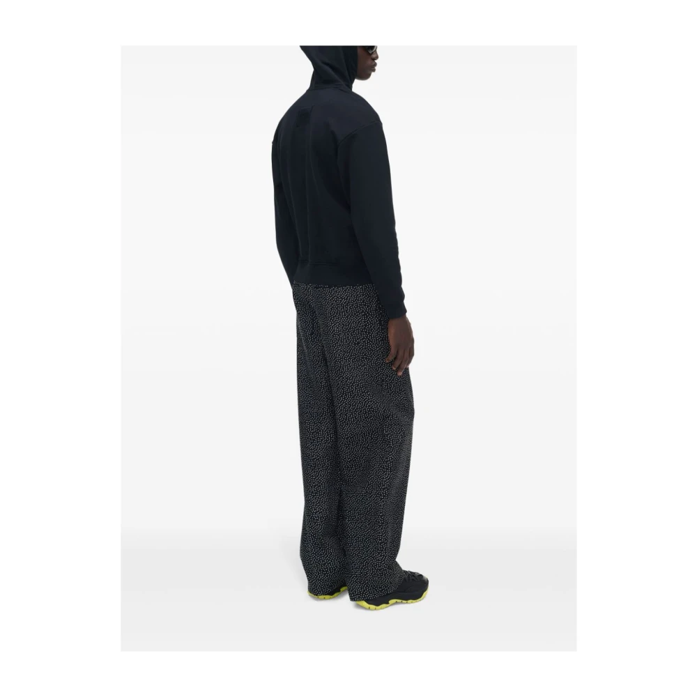 Marc Jacobs Zwarte Katoenen Hoodie met Logo Black Dames