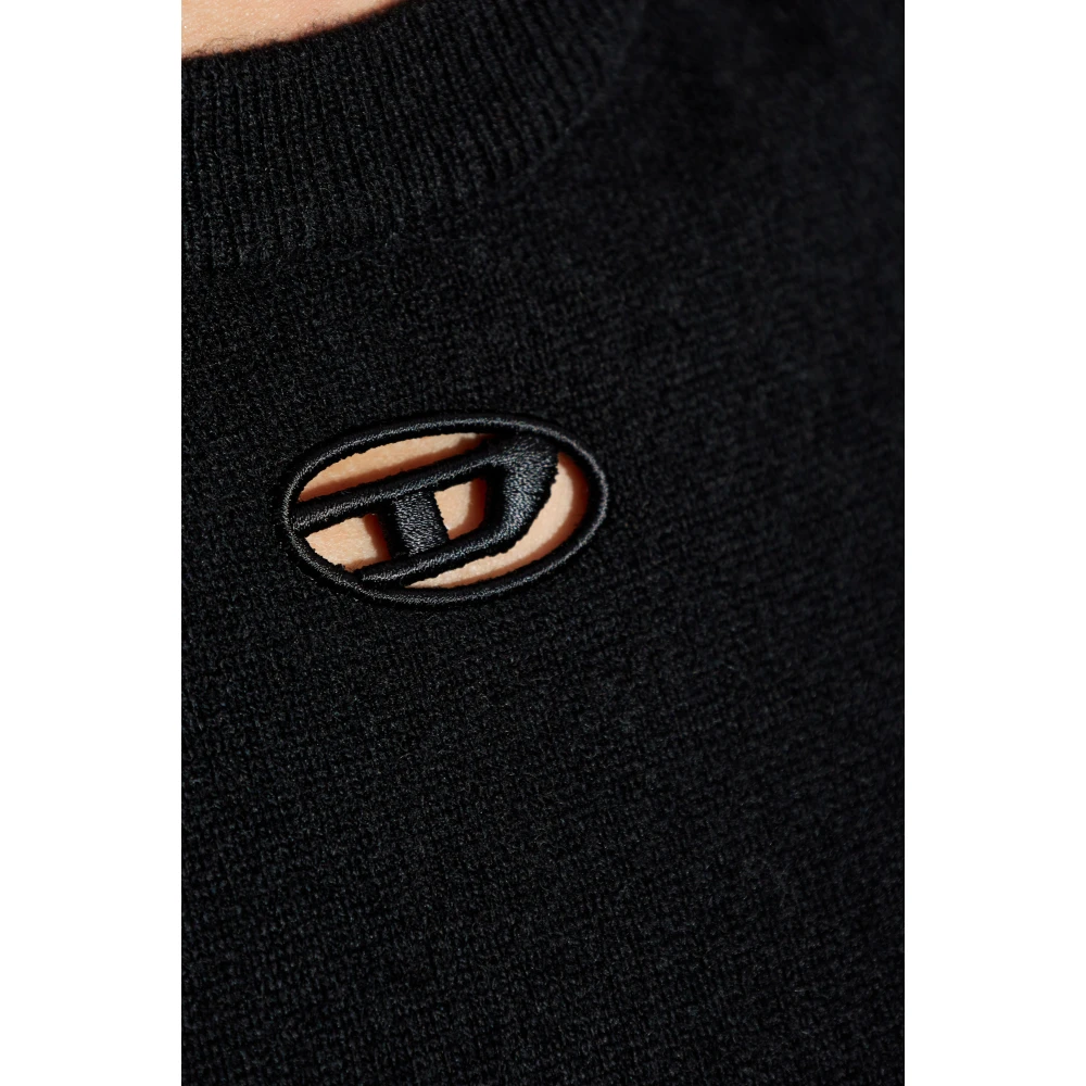 Diesel Top M-Arga-Sl Black Dames