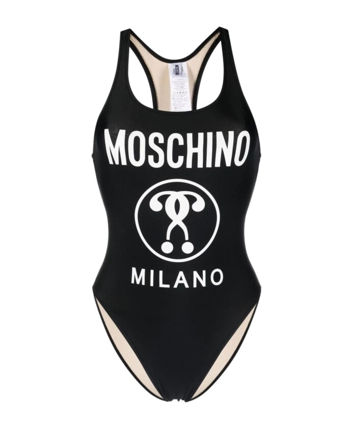 black-one-piece-swimsuit-double-questionmark-design