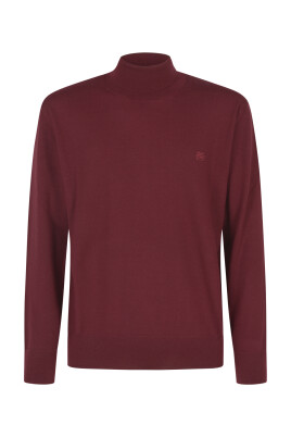 bordeaux-t-neck-sweater