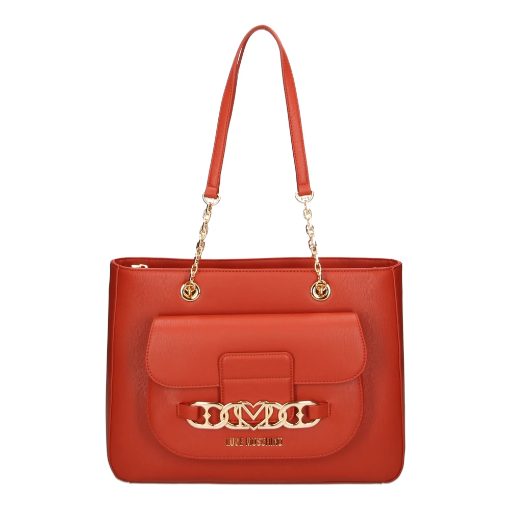 Love Moschino Rode Schoudertas Stijlvol Model Red Dames