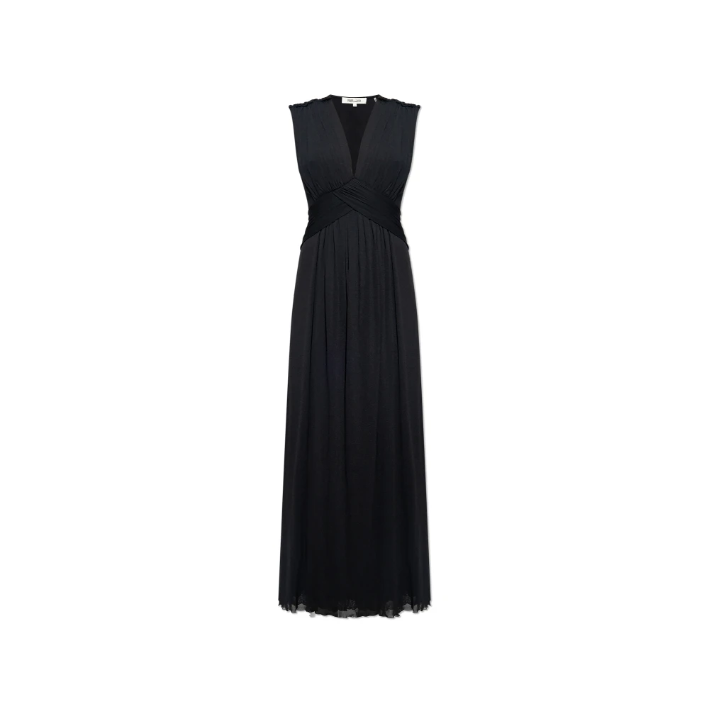 Diane Von Furstenberg Mouwloze jurk Black Dames