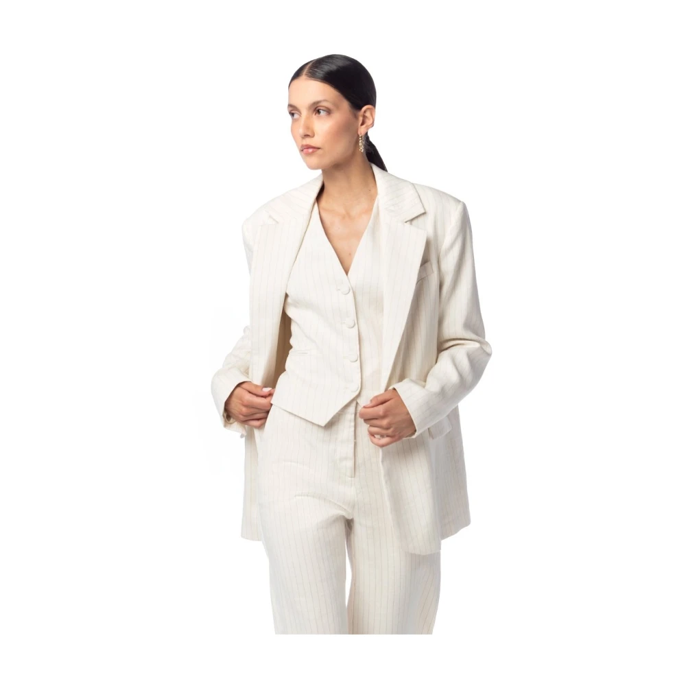 MVP wardrobe Monaco Pants Beige Dames