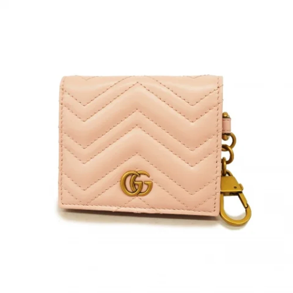 Gucci Vintage Pre-owned Leather wallets Pink Dames