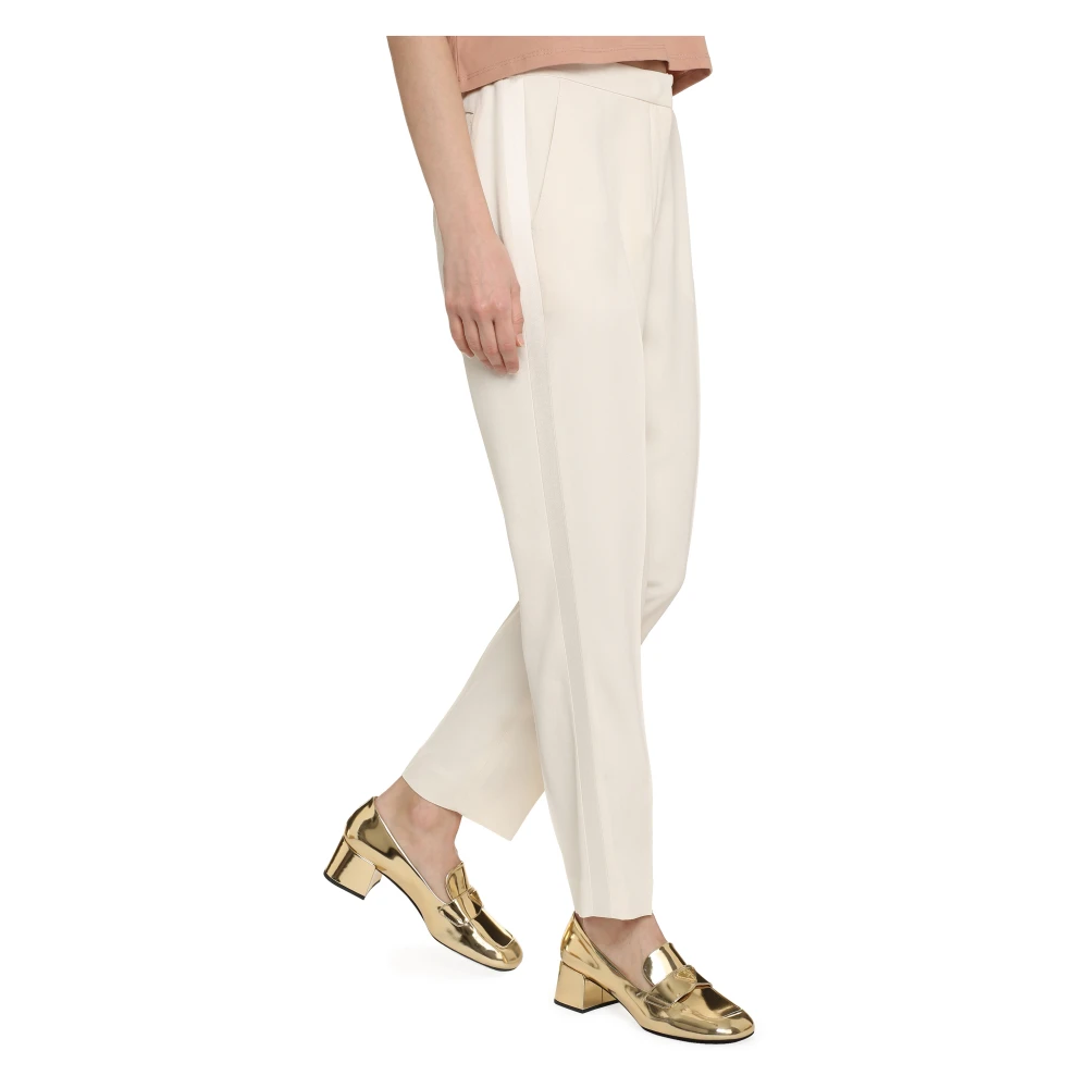 Aspesi Klassieke Straight-Leg Broek Beige Dames