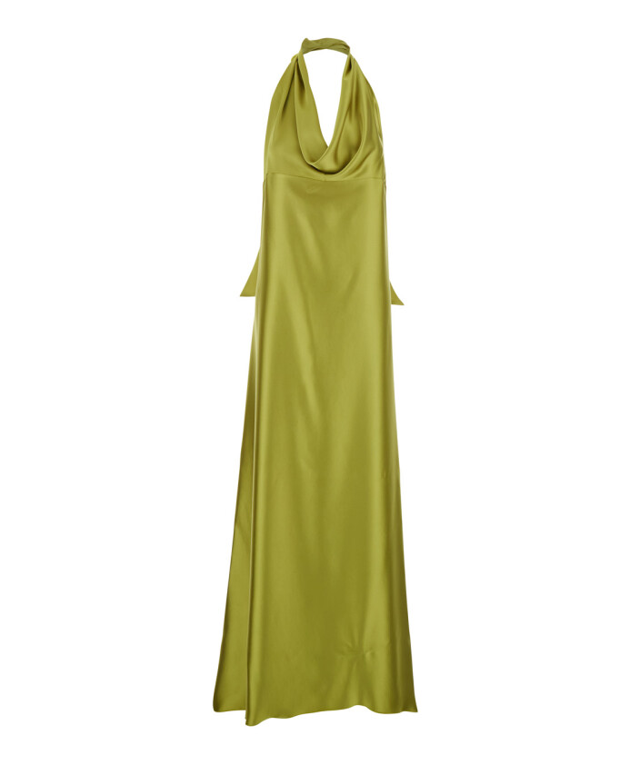 robe-longue-jaune-avec