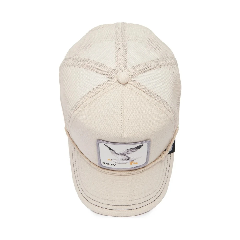 Goorin Bros Beige Gaviota Meal Ticket Trucker Cap Beige Heren