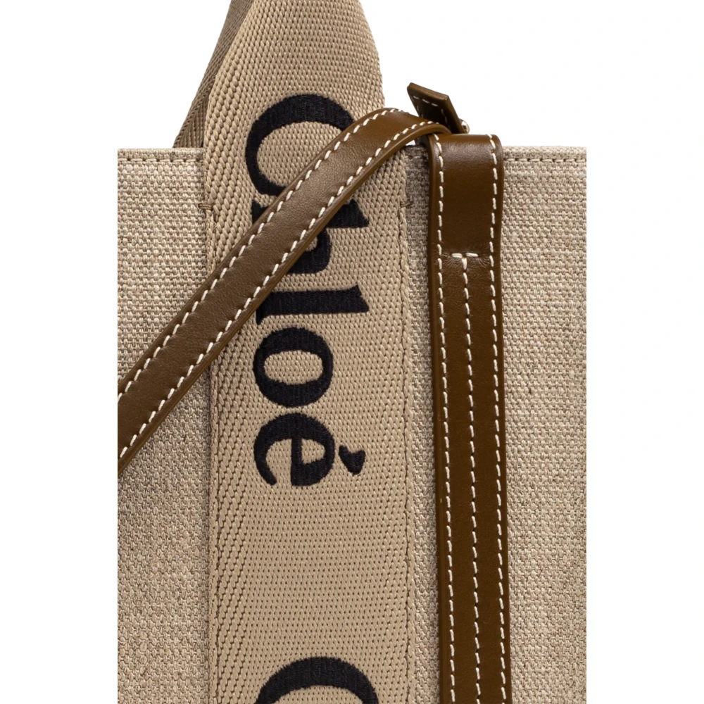 Chloé Schoudertas Woody Klein Beige Dames
