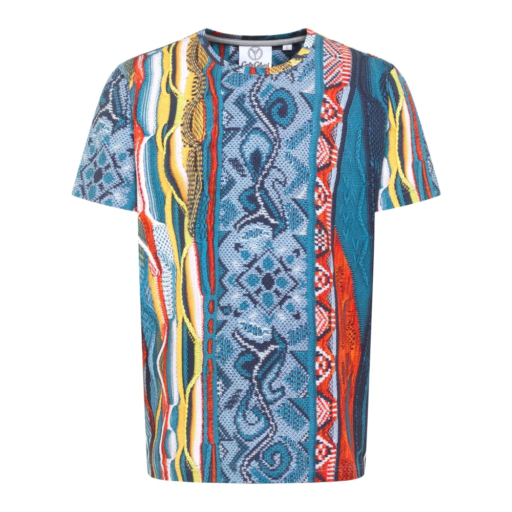 Carlo colucci Gebreid T-shirt Dini Multicolor Heren