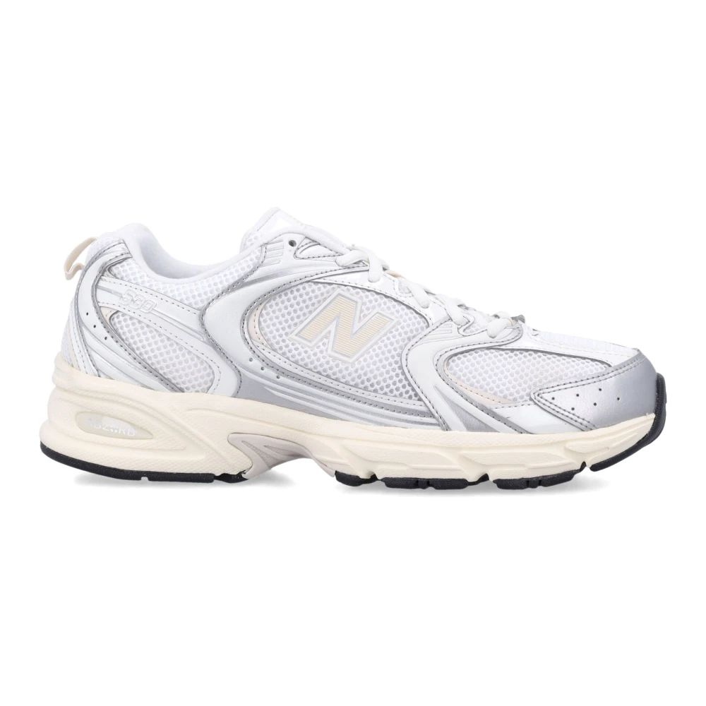 New Balance Mesh Sneakers met Abzorb Tussenzool Heren Schoenen Grijs