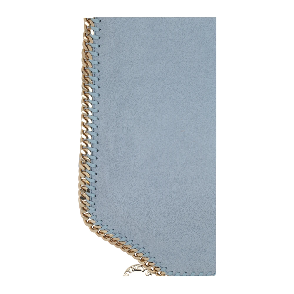 Stella Mccartney Blauwe Shaggy Deer Tote Tas Blue Dames