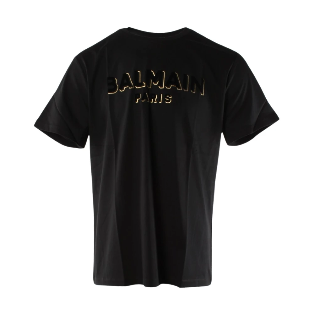 Balmain - Tops > T-Shirts - Black - Balmain - Modalova