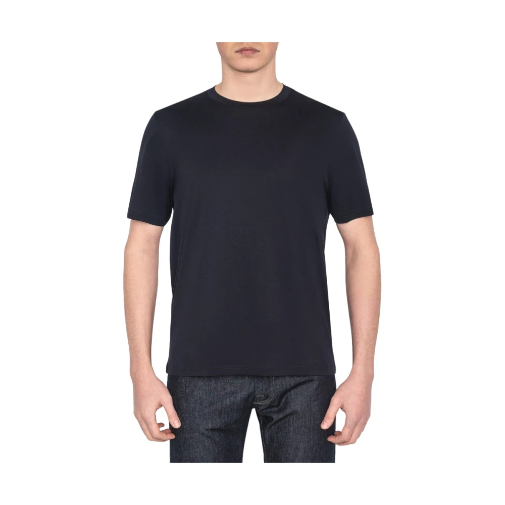 Herno - Tops > T-Shirts - Blue - Herno - Modalova