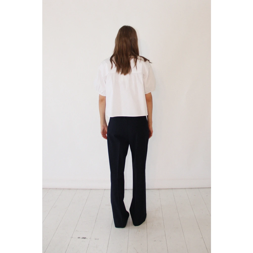 Designers Remix Claire Puff Shirt White Dames