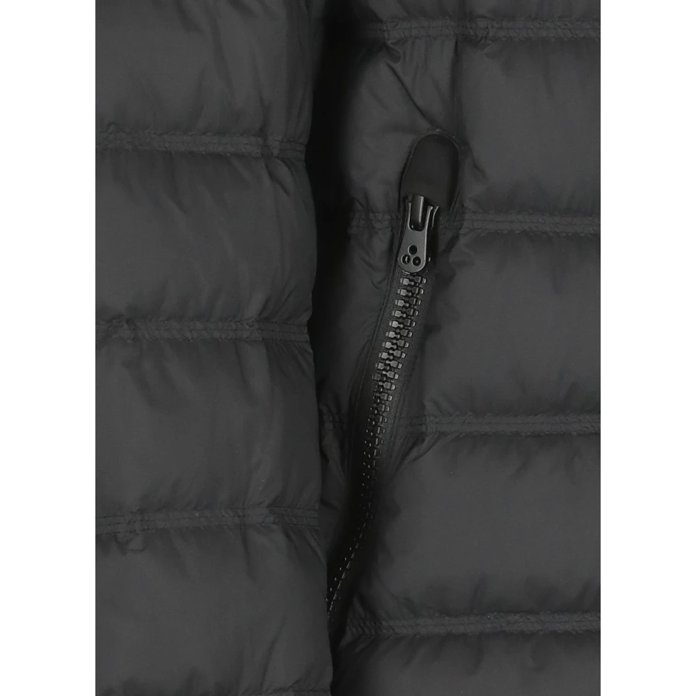 Peuterey Gewatteerd donsjack met capuchon Black Heren