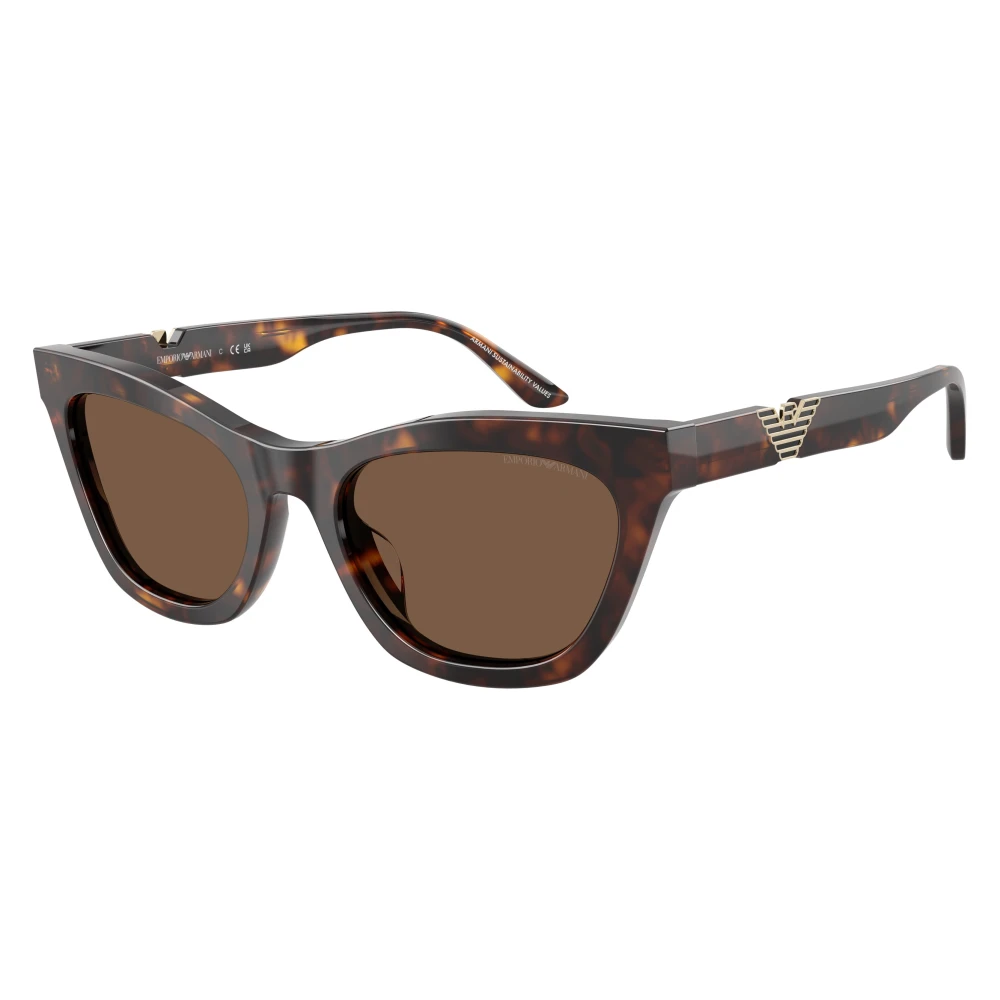 Emporio Armani Women's Brown Sunglasses, 55 Mm, Sunglasses Ea4259u Model 502673