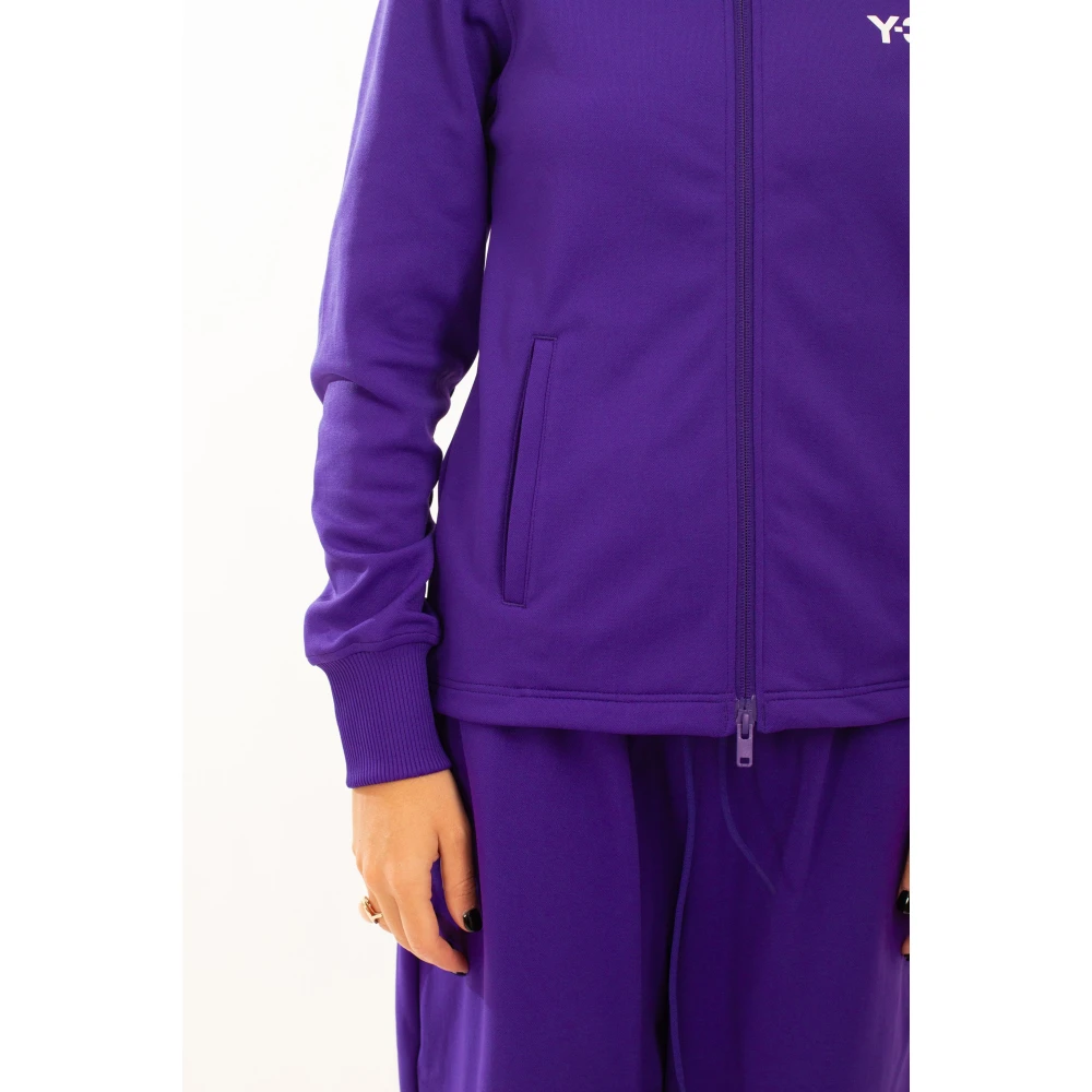 Y-3-Stripes Tracktop in Cpurpl Purple Dames