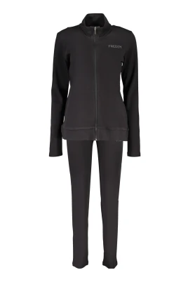 Zip And High Neck Tracksuit