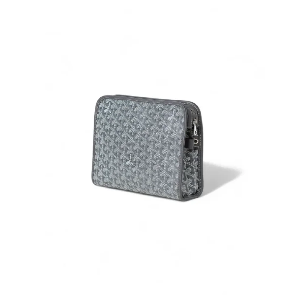 Goyard Vintage Pre-owned Fabric handbags Gray Dames