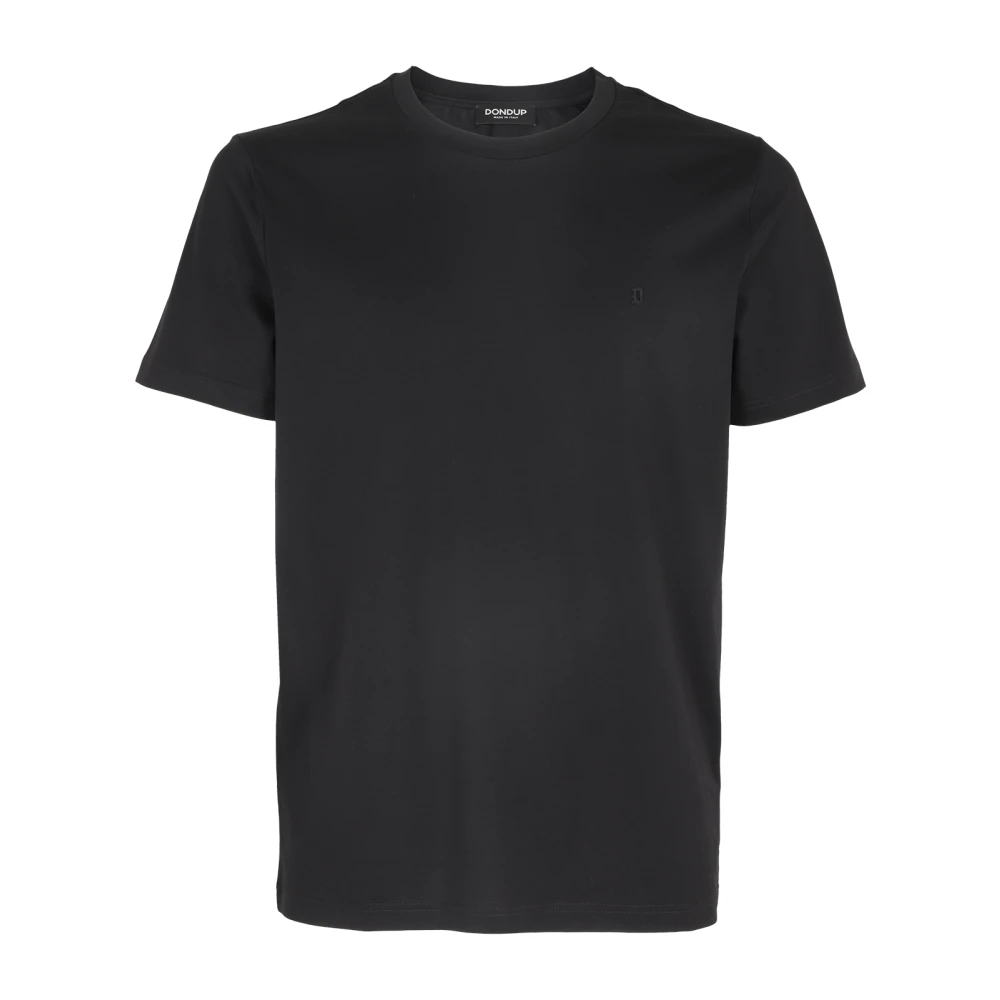 Dondup Jersey T-shirt Black Heren